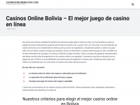casinosonlinebolivia.com