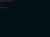 Hewertonmartins.com.br