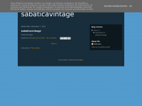 Sabaticavintage.blogspot.com