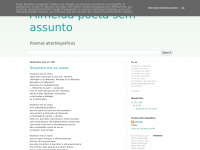Almeidapoetasemassunto.blogspot.com