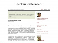 Seekingsustenance.wordpress.com