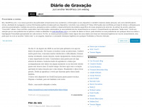 Diariodegravacao.wordpress.com