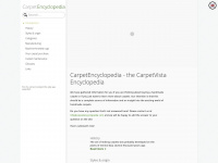 Carpetencyclopedia.com