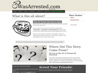 Wasarrested.com
