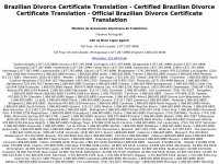 Braziliandivorcecertificatetranslation.com