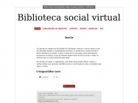 Bibliotecasocialvirtual.wordpress.com