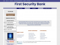 Firstsecurity.net