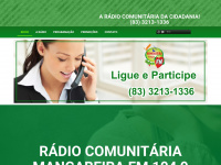 Radiomangabeirafm.com.br