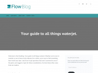 Flowwaterjetblog.com