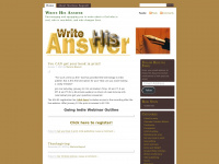 Writehisanswer.blog